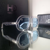 HEED NYC Luxury ICE Frame "Ice Blue Tint" Eyewear